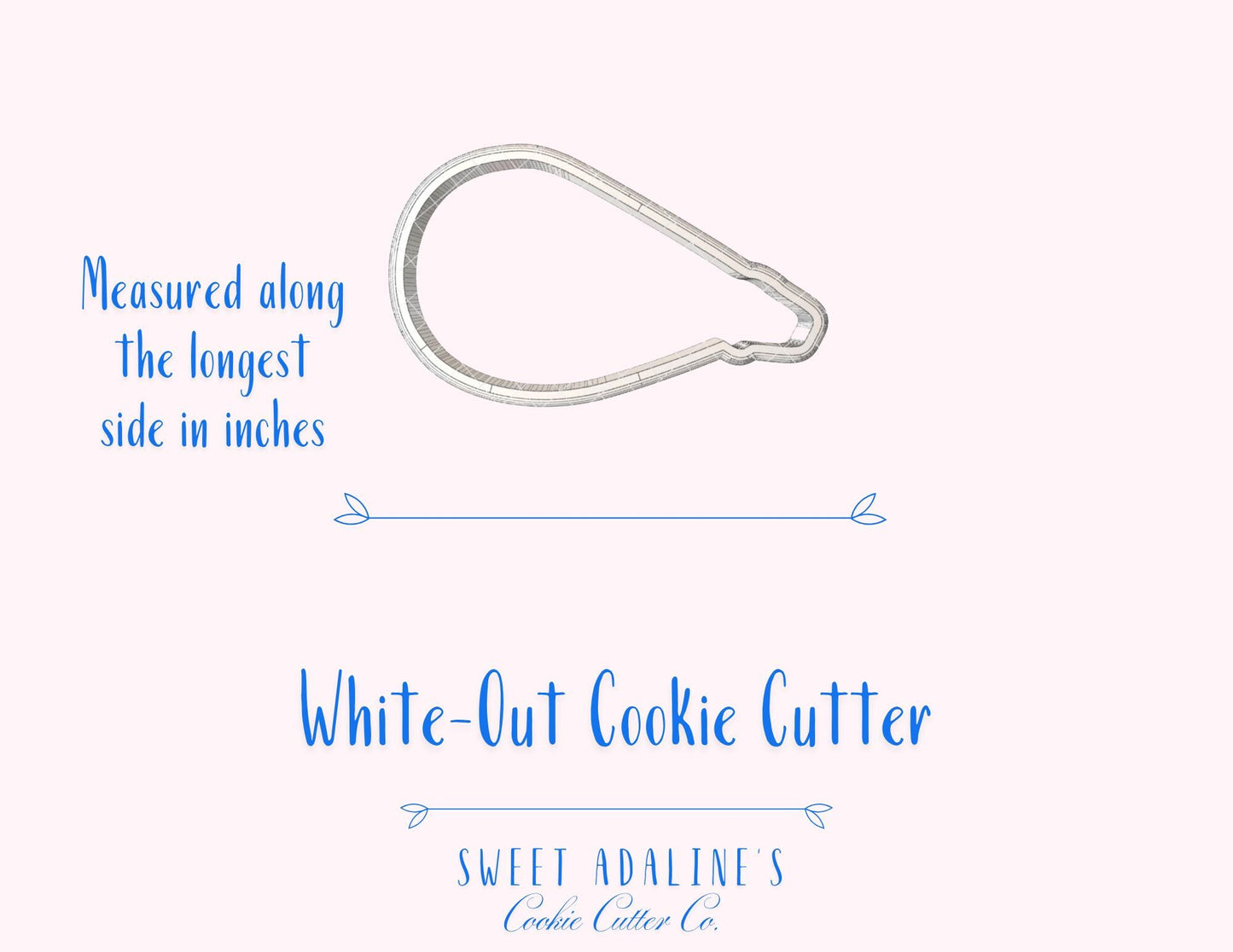 White-Out Cookie Cutter β School, Office, & Craft Supplies Cookie β Back to School Baking Tool β Teacher Appreciation Classroom Party Favor