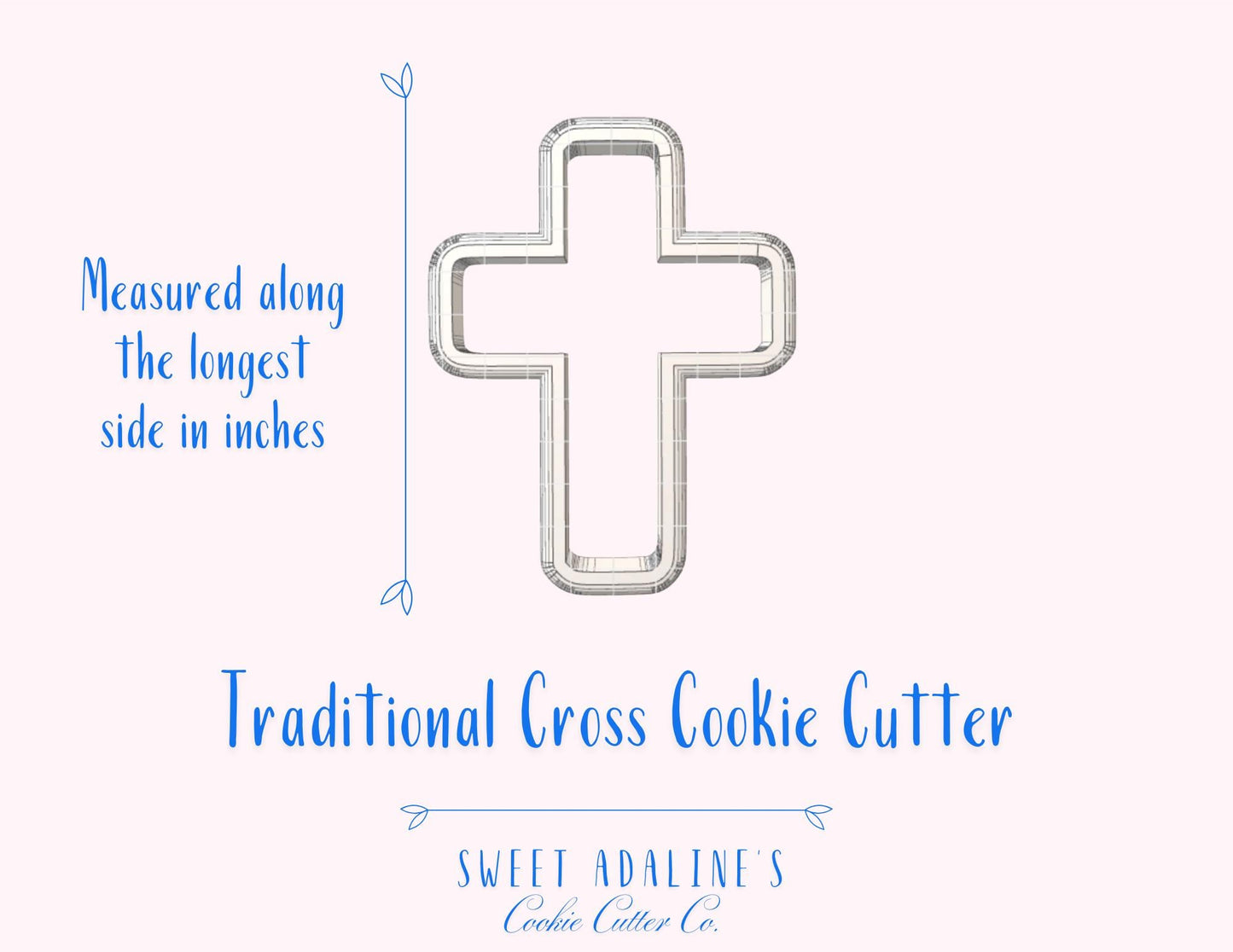 Cross Cookie Cutter: Religious Baptism, Communion, Confirmation Favor