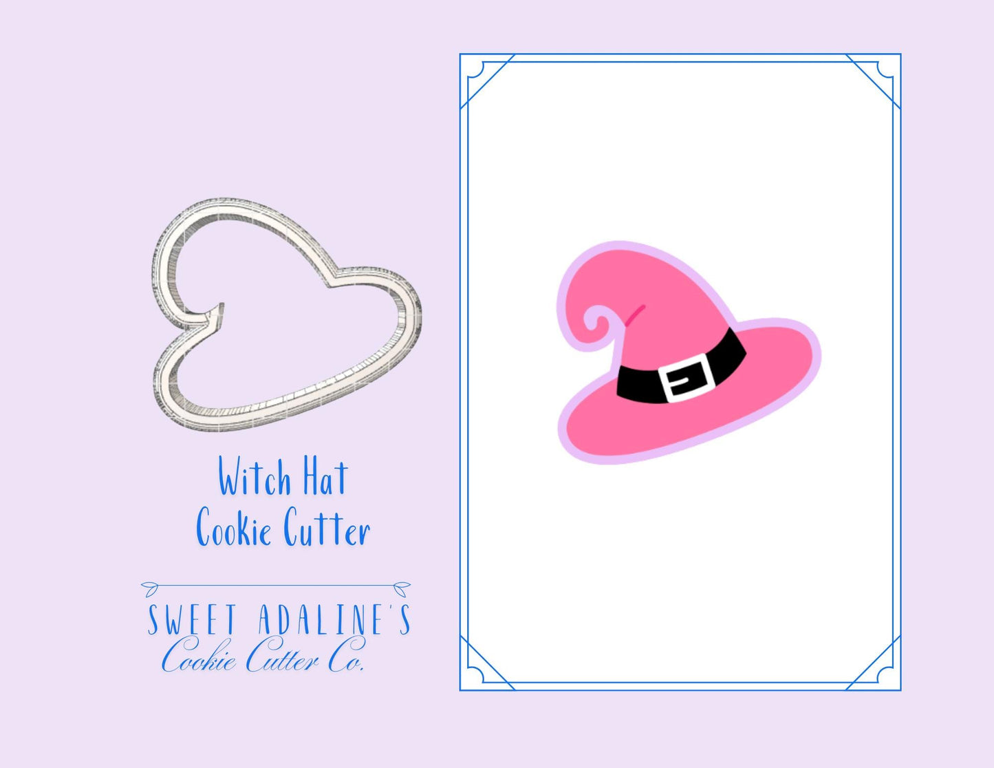 Witchy Halloween Mini Cookie Cutter Set: 6 Spooky Designs