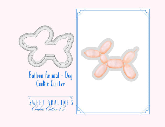 Balloon Dog Cookie Cutter: Fun Birthday Party Animal Design