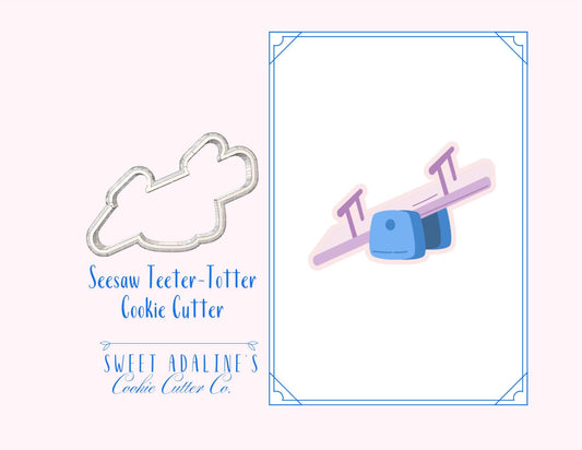 Seesaw Cookie Cutter: School Theme Party Favor