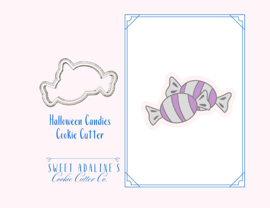 Halloween Candy Cookie Cutter: Baking & Crafting - 3 Size Options