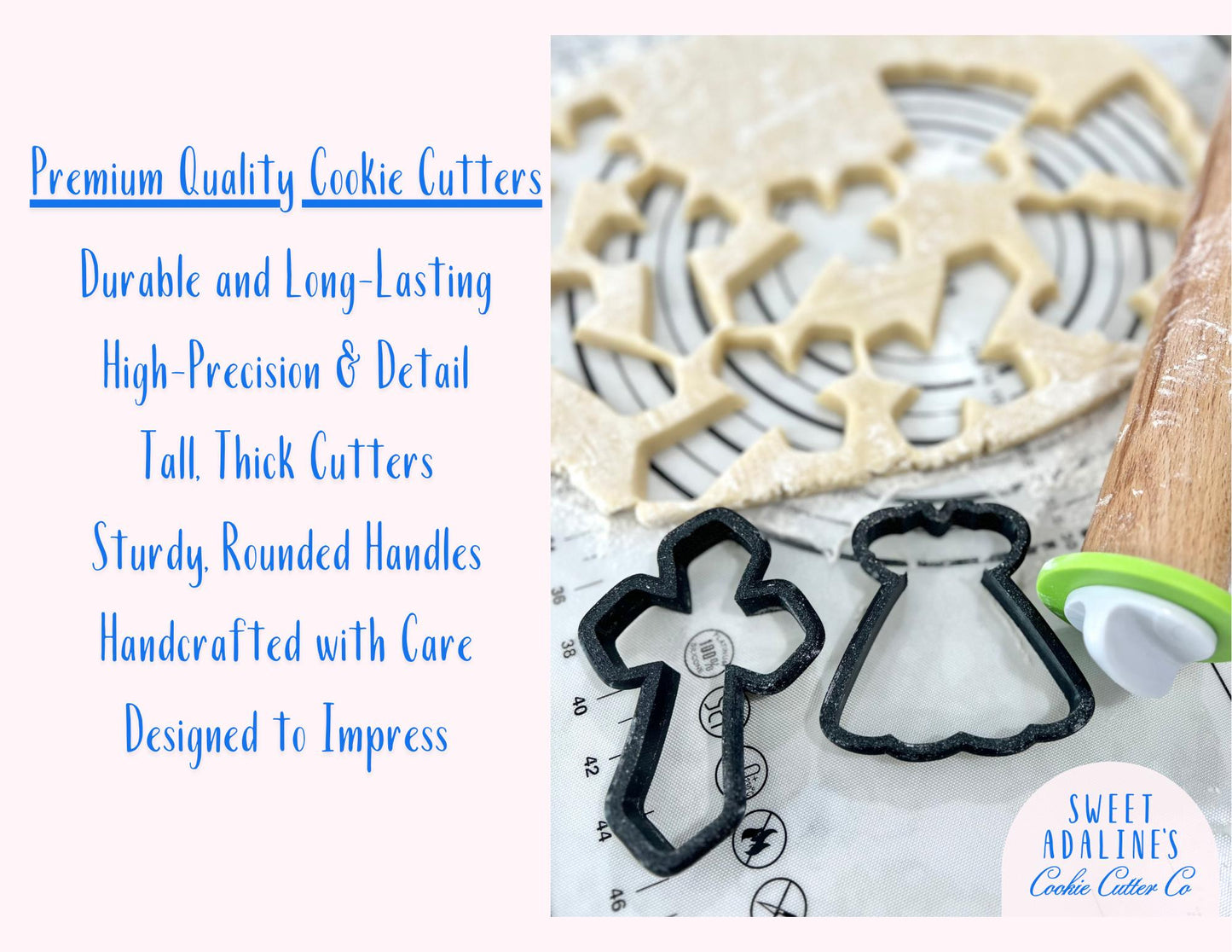 Snow Covered Forest Tree Cookie Cutter – Winter Tree Cookie Cutter -  Holiday Cookie Decorating, Cutter for Decorated Cookies